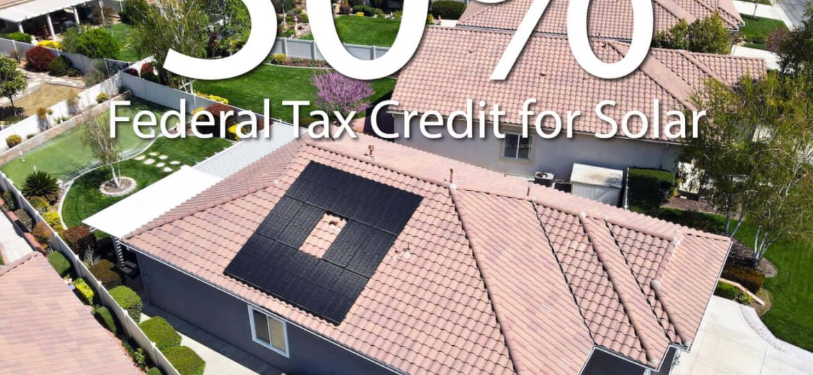 30 percent solar tax credit